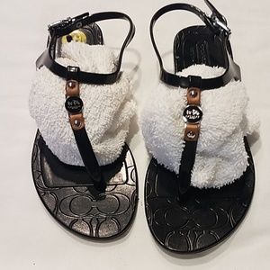 Coach jelly sandals